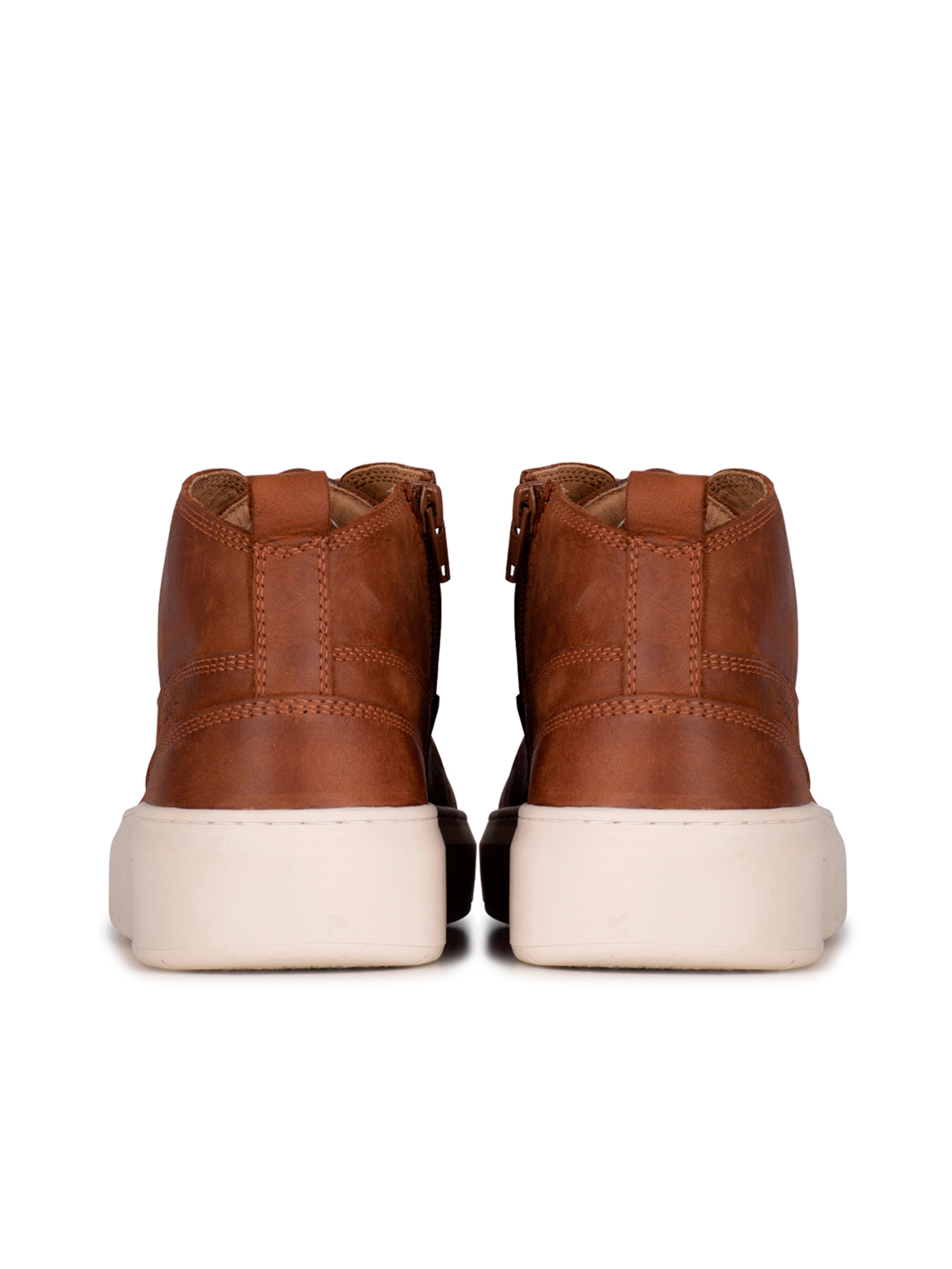 Baskets hautes 'Gabriel' Haboob en marron