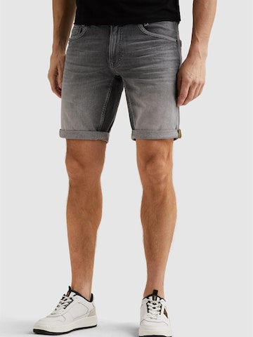 PME Legend Regular Jeans 'PME Legend Nightflight regular fit shorts' in Grijs: voorkant