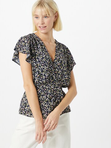 Camicia da donna di AX Paris in blu: frontale