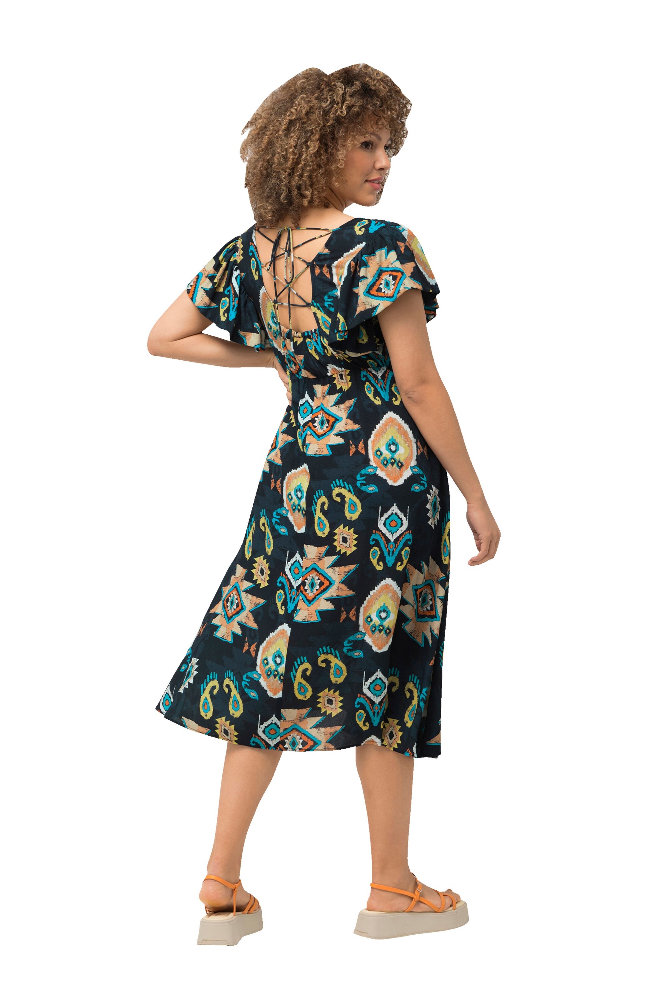 Ulla Popken Jurk in Blauw