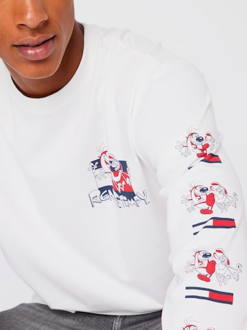 T-Shirt Tommy Jeans en blanc