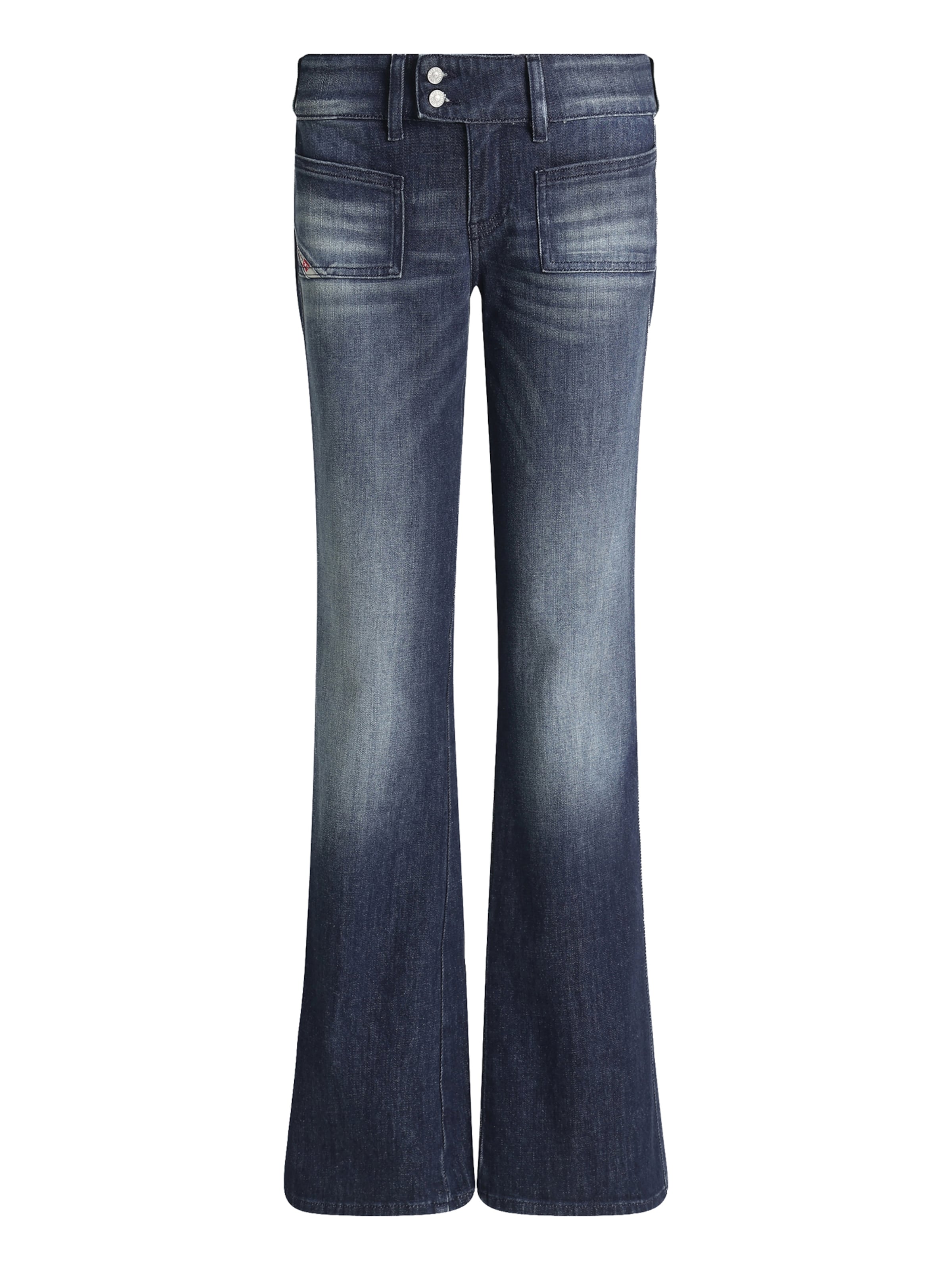 Flared Jeans 'D-HUSH' di DIESEL in blu: frontale