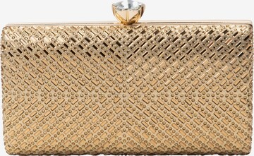 faina Clutch in Gold: front