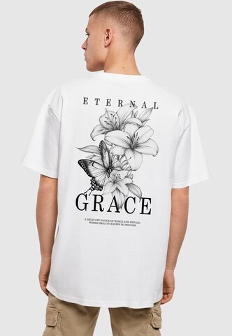 Maglietta 'Eternal Grace' di Merchcode in bianco: frontale