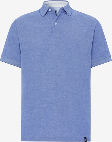 Boggi Milano - Camisa 'Oxford' em azul: frente