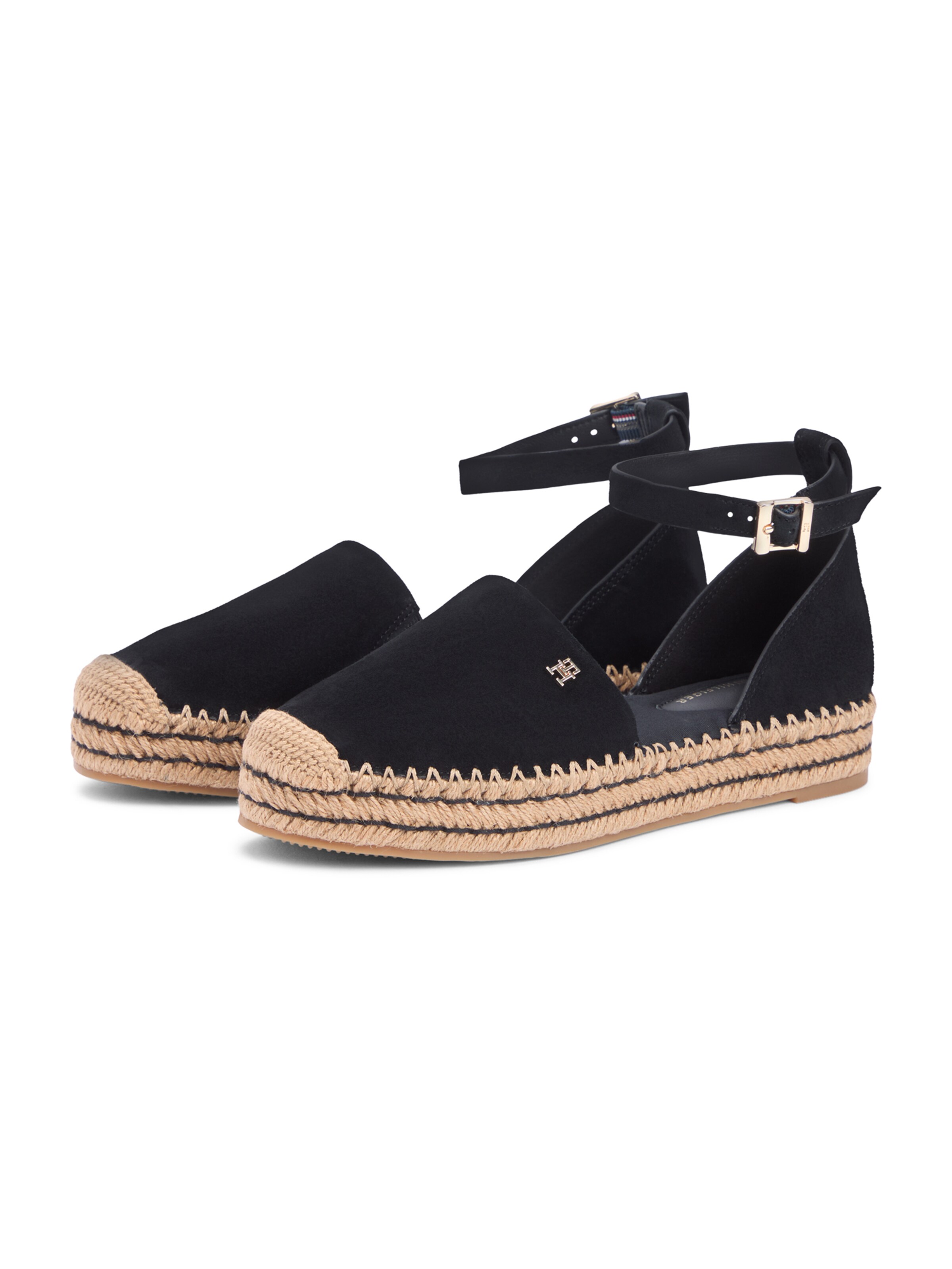TOMMY HILFIGER Espadrilles - fekete
