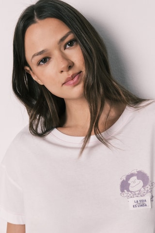Women' Secret Pyjama värissä valkoinen