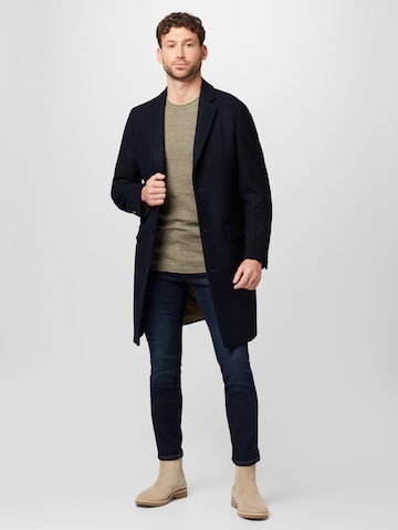 Lindbergh Between-Seasons Coat in Blue