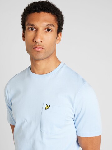 Lyle & Scott Tričko – modrá