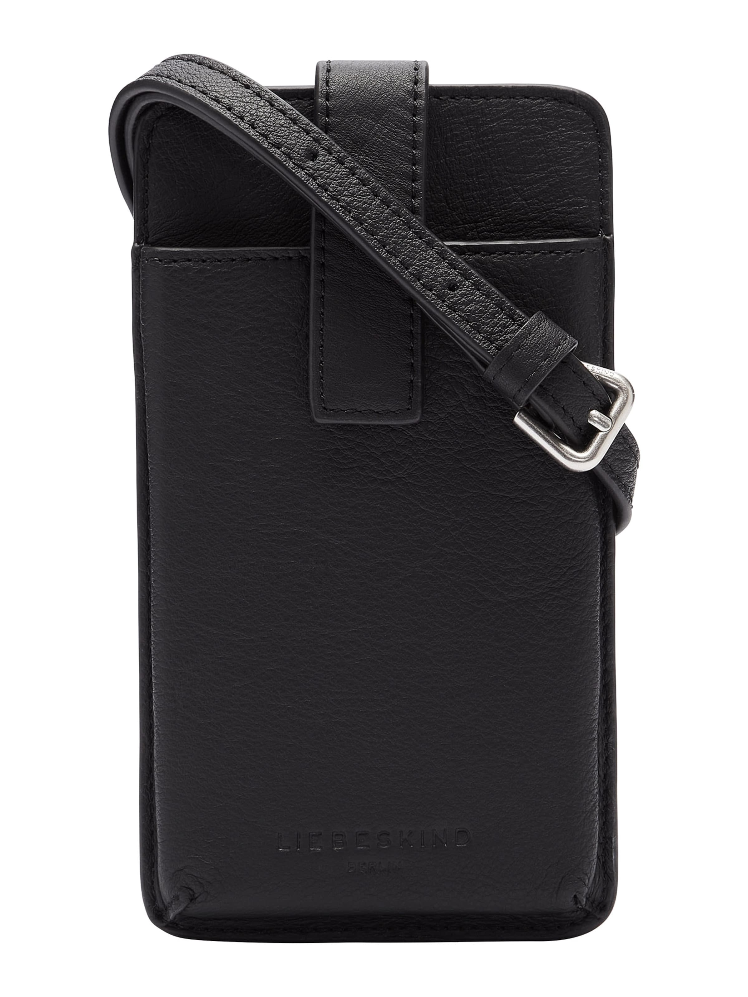 Custodia per smartphone 'Edle' di Liebeskind Berlin in nero: frontale