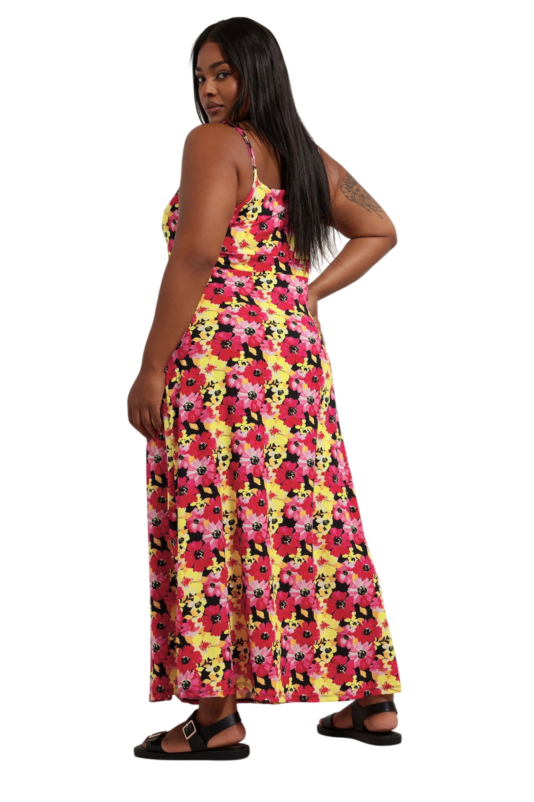 Stil Diva Zomerjurk in Gemengde kleuren