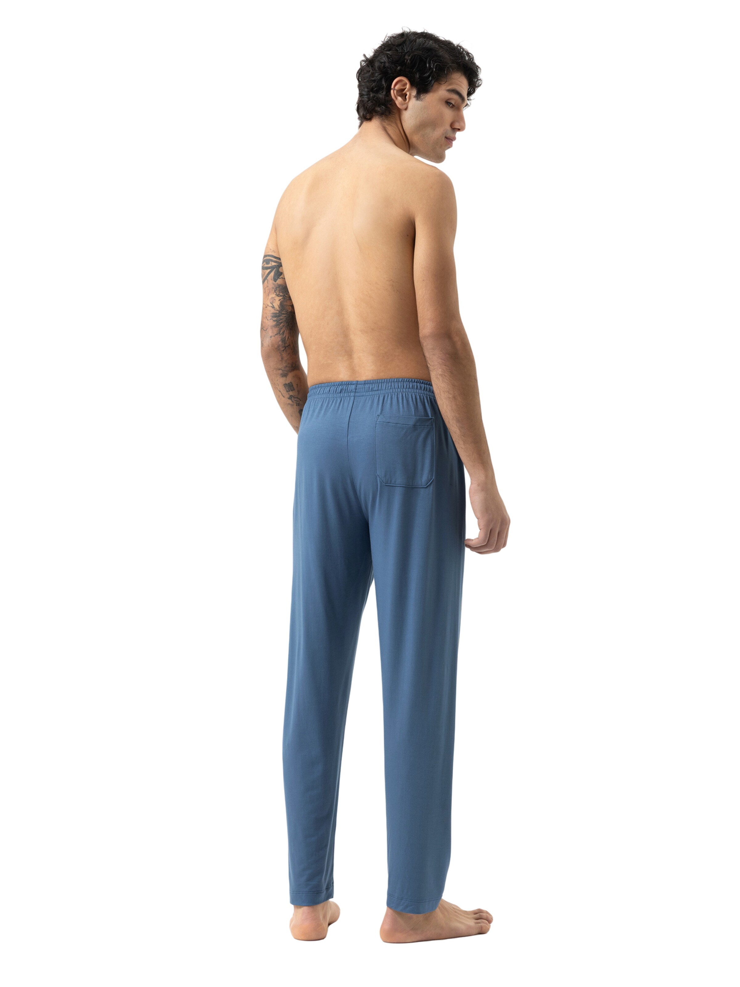 Mey Regular Pyjamabroek 'Jefferson' in Blauw