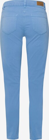 MORE & MORE Slimfit Jeans in Blauw