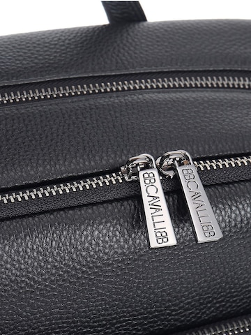 Zaino 'Zaino Unisex Vera Pelle B Cavalli - Chiusura Zip e Tasche Organizzate' di B. Cavalli in nero