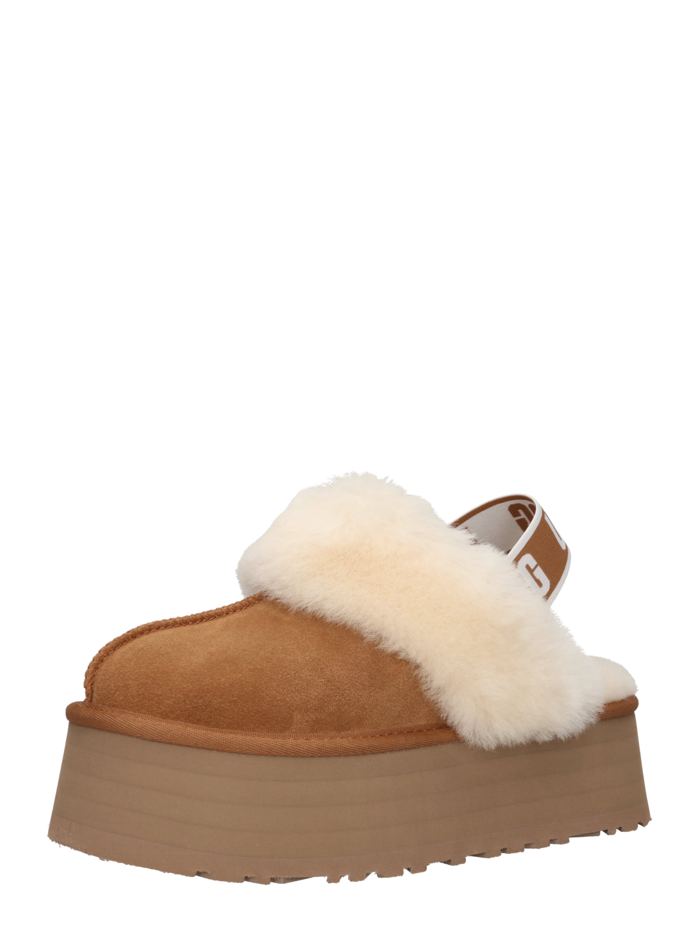 Pantoufle 'FUNKETTE' UGG en marron : devant