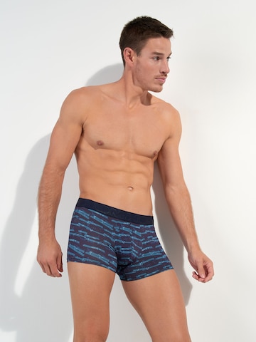 HOM Boxer shorts ' Tenerife ' in Blue: front