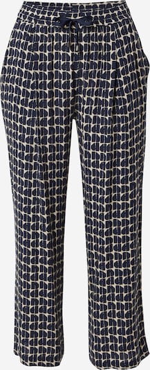 OPUS Pleat-front trousers 'Mahola' in Beige / Petrol, Item view