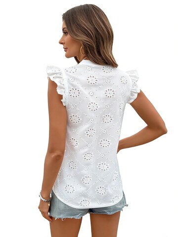 MEETWEE Top 'blouse' in Wit