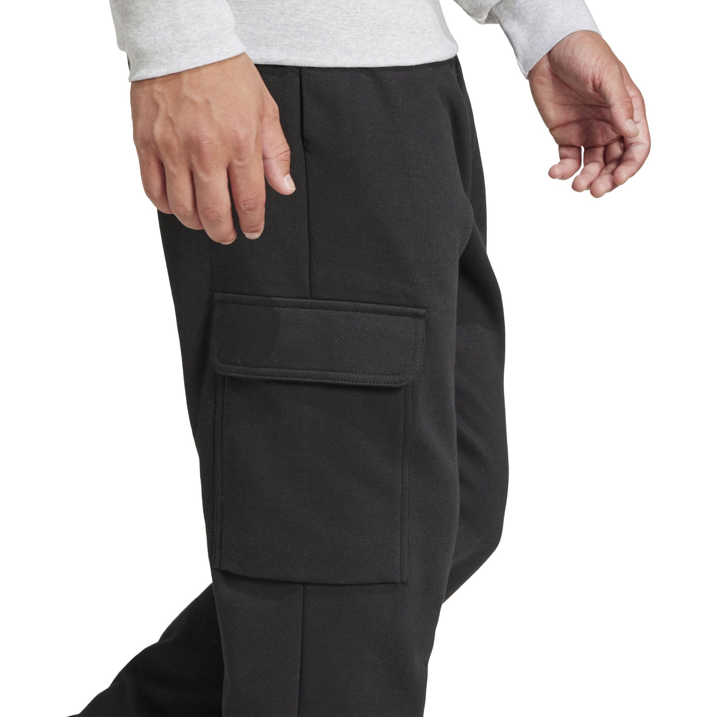 ADIDAS SPORTSWEAR Конический (Tapered) Спортивные штаны 'Feelcozy' в Черный