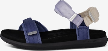 WODEN Sandals 'Line Lite' in Purple: front