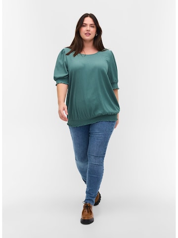 Camicia da donna di Zizzi in verde