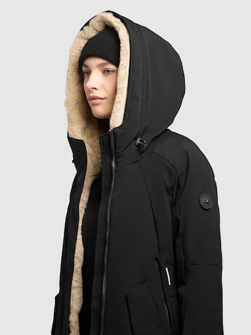 khujo - Sobretudo de inverno ' CIELA ' em preto