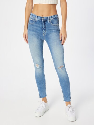 Calvin Klein Jeans Skinny Jeans in Blue: front