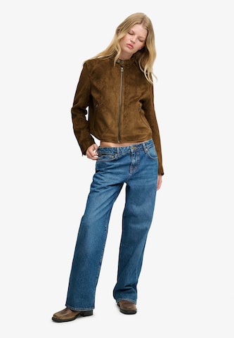 Superdry & Co Prehodna jakna | rjava barva