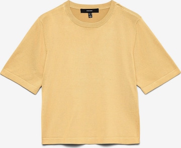 Pull-over 'VMSilje' VERO MODA en jaune : devant
