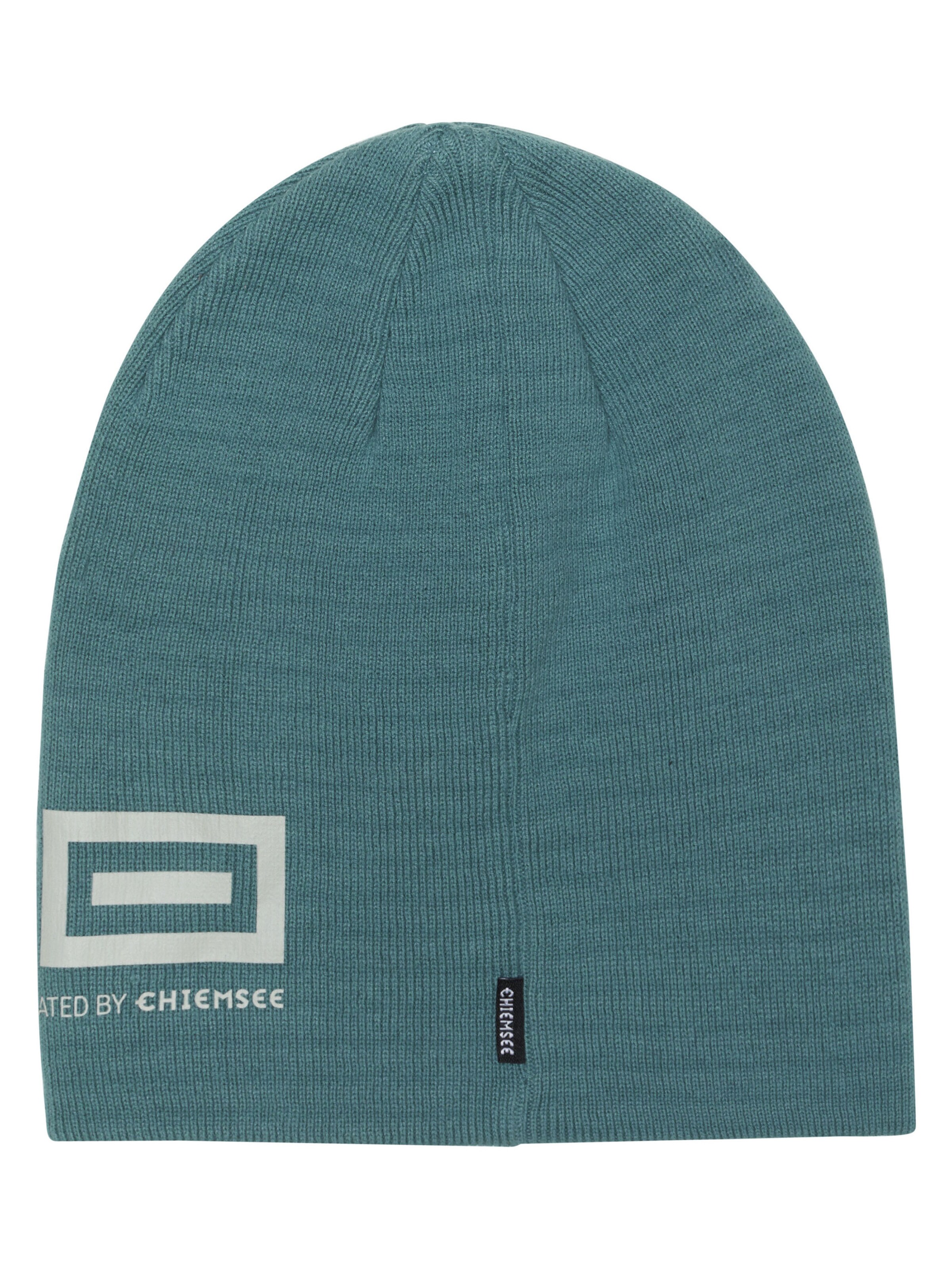 CHIEMSEE Beanie ' in feiner Strickstruktur ' in Blue