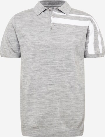 T-Shirt BURTON MENSWEAR LONDON en gris : devant