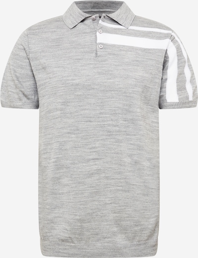 BURTON MENSWEAR LONDON Shirt in de kleur Grijs / Wit, Productweergave