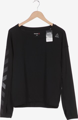 Reebok Langarmshirt M in Schwarz: predná strana