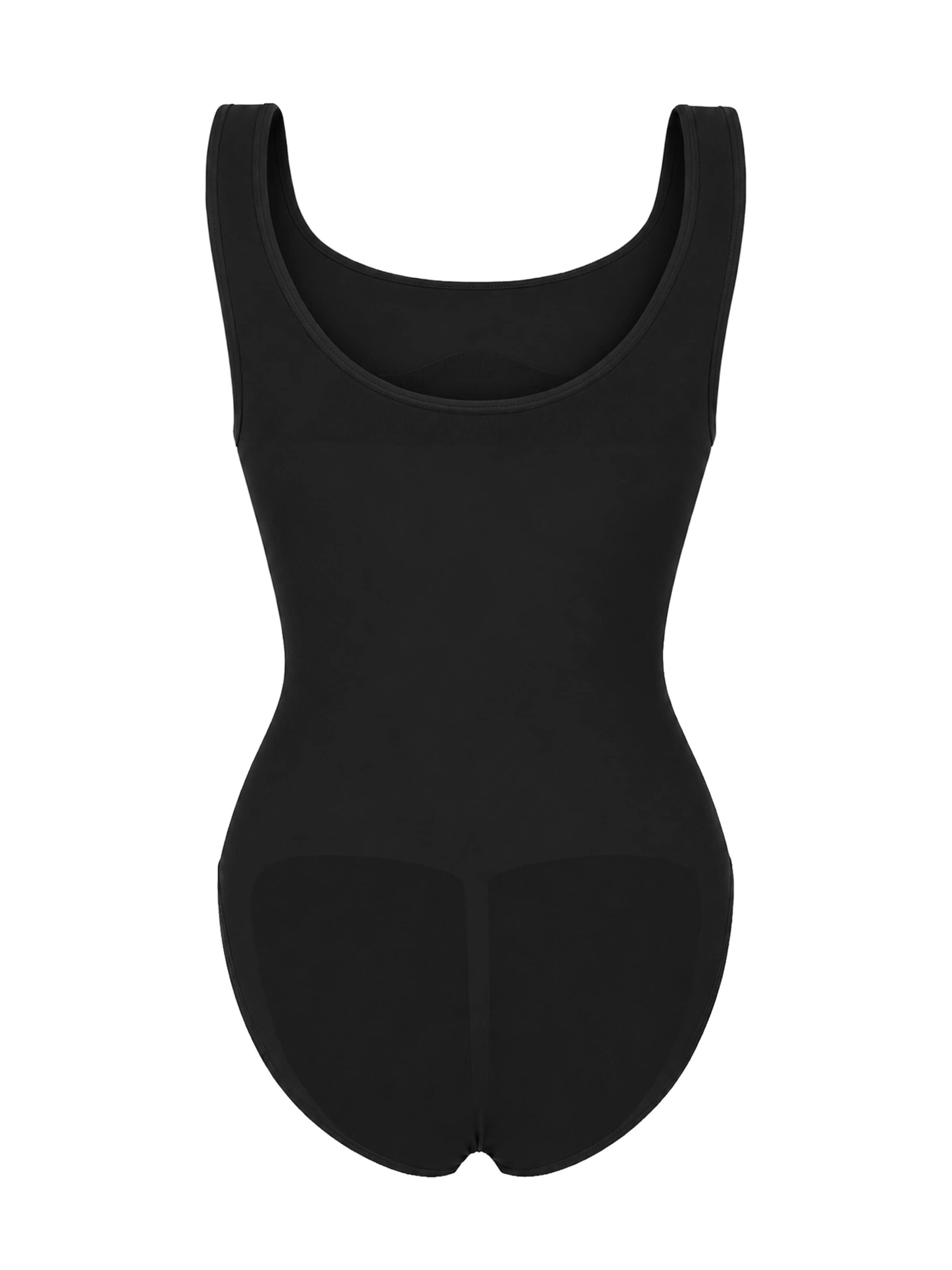 Body modellante 'Tank Sculpting Bodysuit with Slip' di cfab in nero