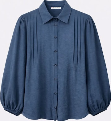 MixRay - Camisa em azul: frente