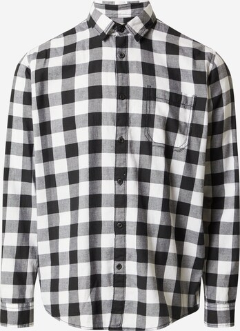 ESPRIT Button Up Shirt in Black: front