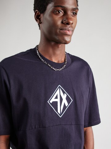 ARMANI EXCHANGE Shirt 'JUMPER' in Blue