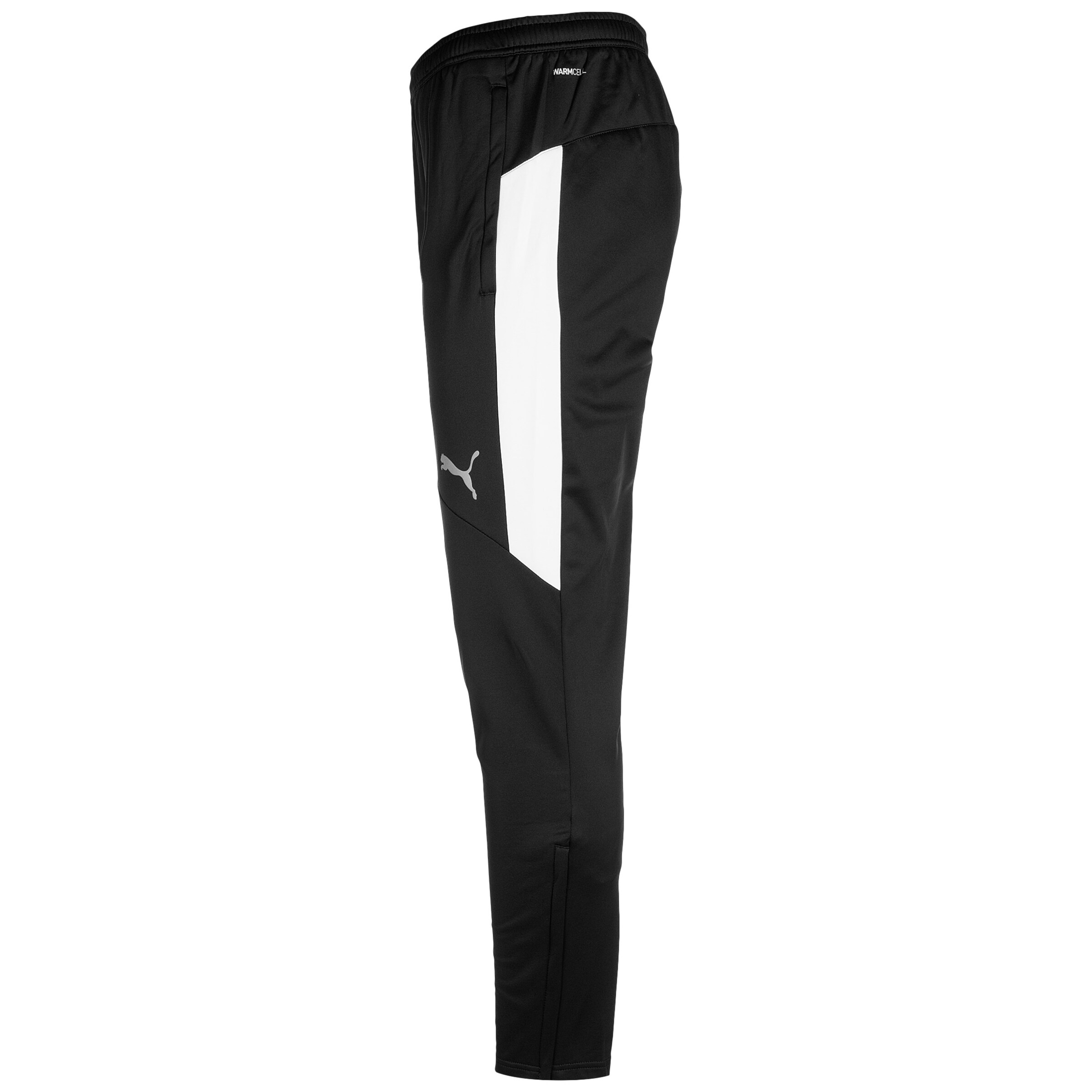 PUMA Slimfit Sporthose 'Individual' in Schwarz