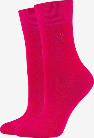 JOOP! Socks in Pink: front