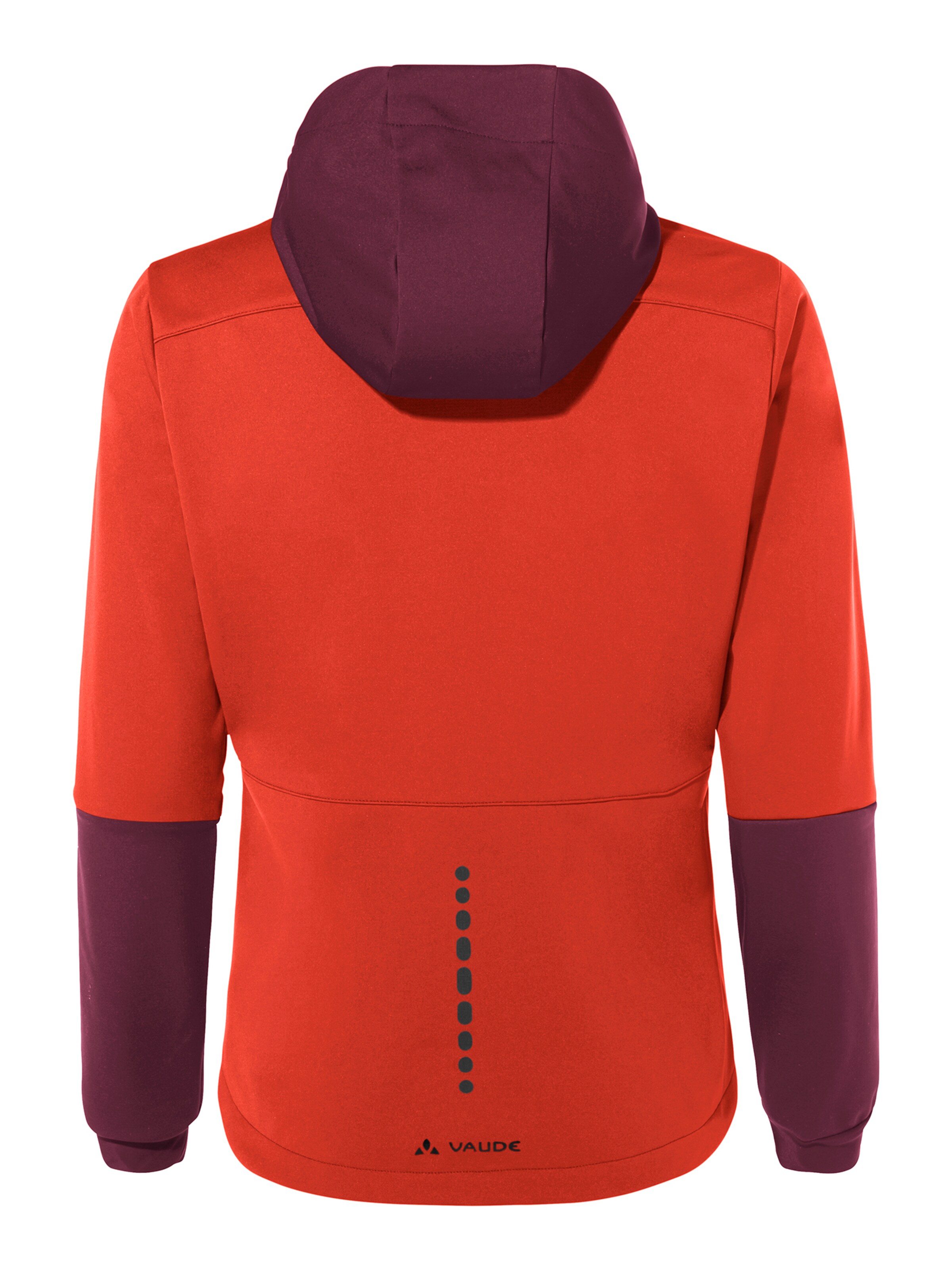 VAUDE Athletic Jacket 'Qimsa' in Red