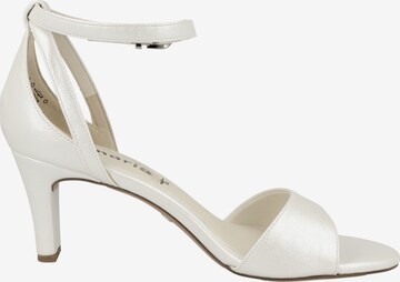 TAMARIS Strap sandal in White