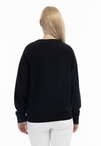 DreiMaster Maritim Sweatshirt 'Bridgeport' in Black