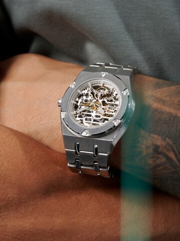 Arkai Analog watch 'Aaric Mamut' in Silver