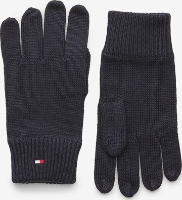 TOMMY HILFIGER Full finger gloves in Blue