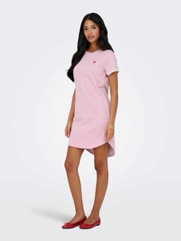 JDY Šaty 'JDYIVY' - Ružová