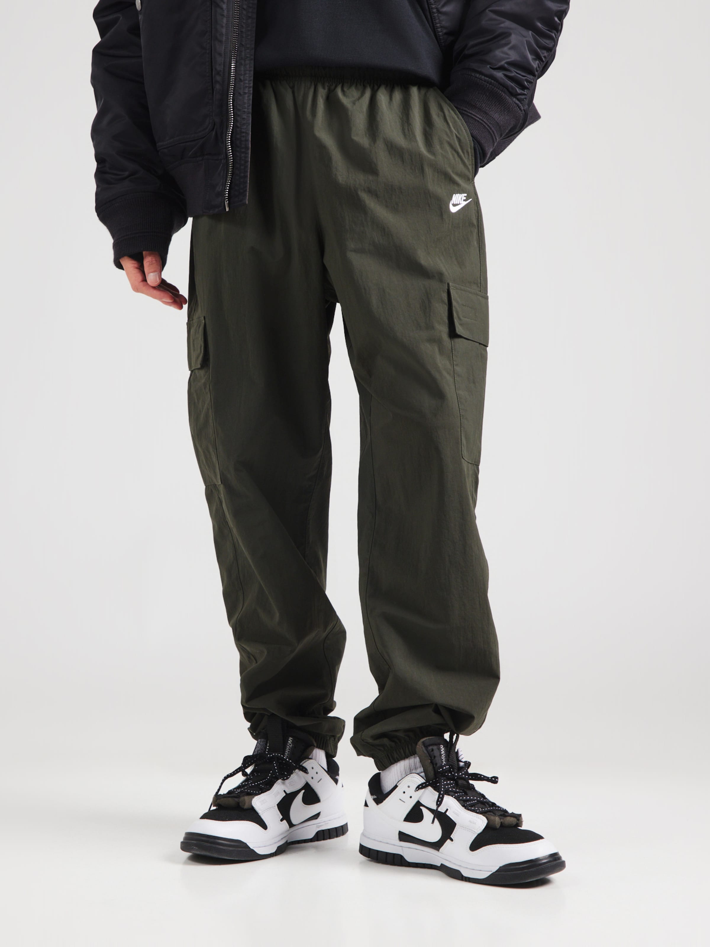 nike players woven cargo track pants