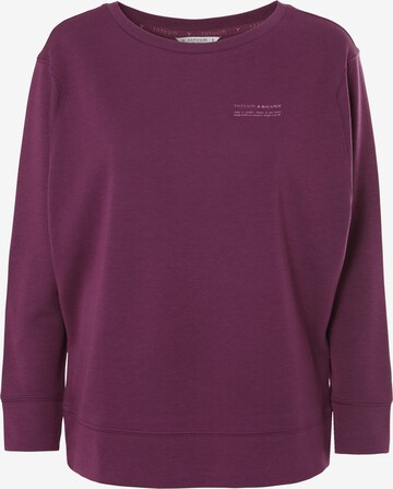 TATUUM Sweatshirt 'Tati' in Lila: voorkant