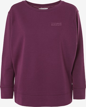 TATUUM Sweatshirt 'Tati' in Lila: voorkant