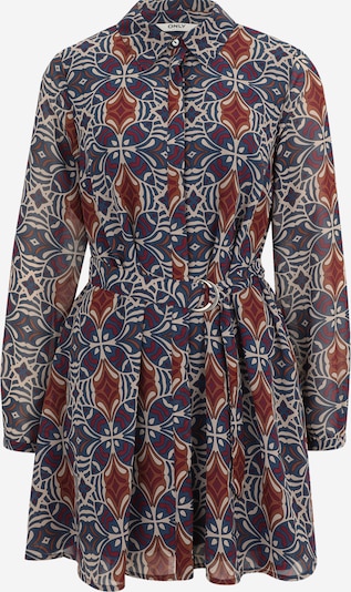 Palaidinės tipo suknelė 'ONLSTAR' iš Only Petite, spalva – tamsiai mėlyna / rusva / pilka, Prekių apžvalga