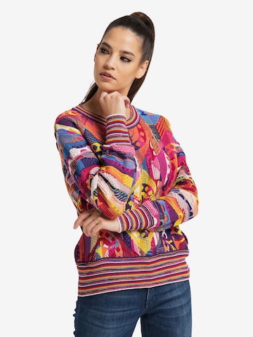 Carlo Colucci Sweater 'Cassiolari' in Mixed colors: front